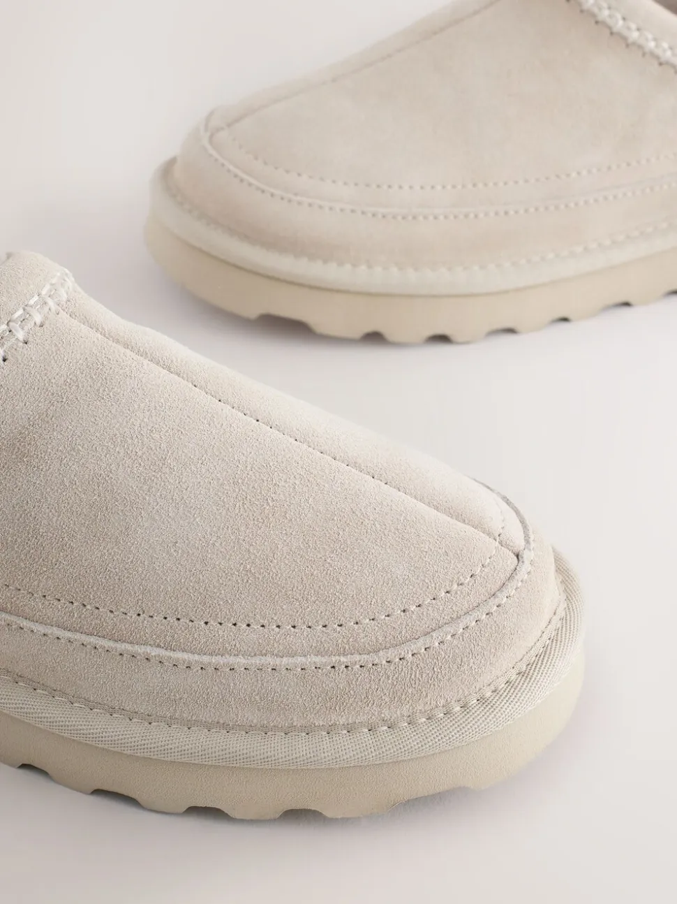 Grijs - Forever Comfort® Chunky Sole Footbed Clogs