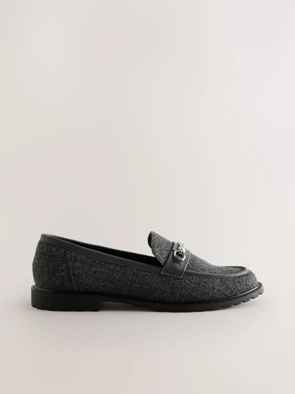 Grijs - Forever Comfort® Trim Hardware Round Toe Loafers
