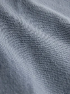 Grijs - Jeans met wijde pijpen en opgestikte zakken