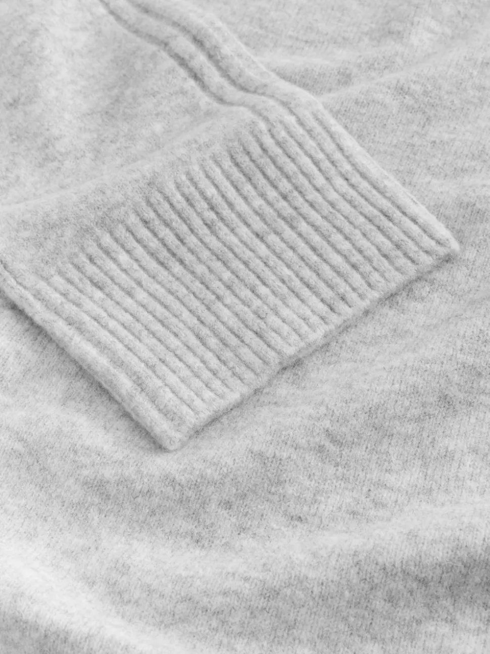 Grijs - Maternity Knitted Hoodie