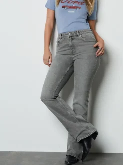 Grijs - Mid Rise Authentic Bootcut Jeans