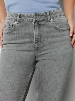 Grijs - Mid Rise Authentic Bootcut Jeans