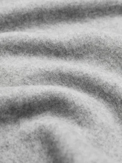 Grijs - N. Premium Made in Italy Midweight Scarf