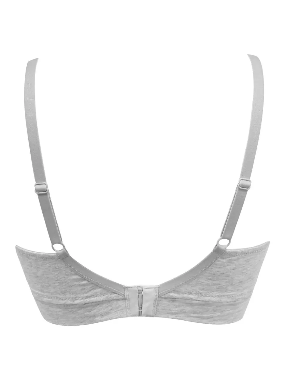 Grijs - Pour Moi - Love to Lounge - Beugelloze katoenen beha