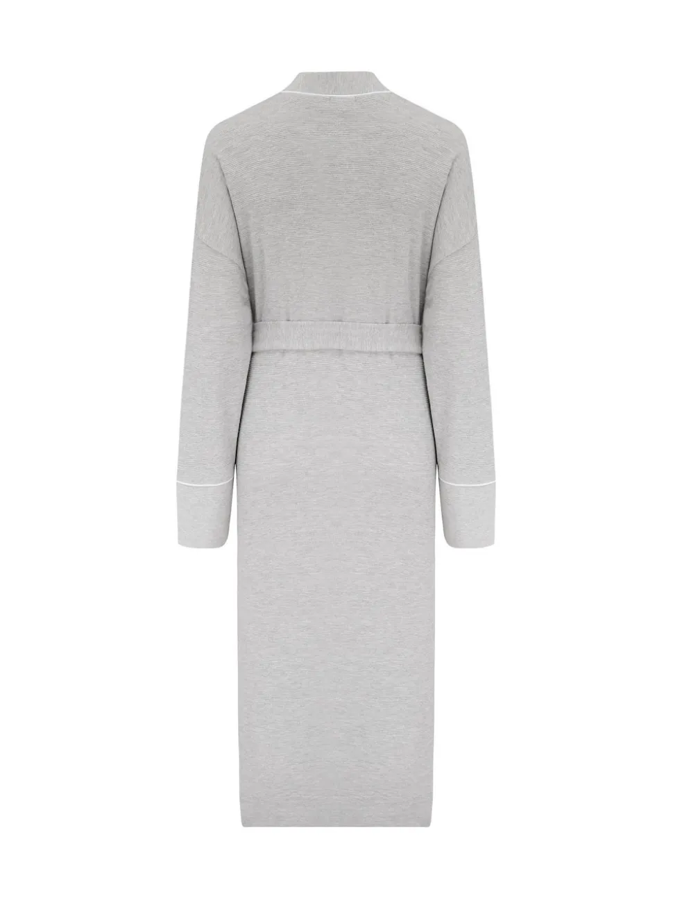 Grijs - Pour Moi Waffle Loungewear Dressing Gown