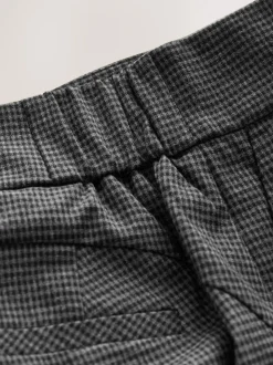 Grijs - Ruit bootcut sculpting op maat gesneden Broeken