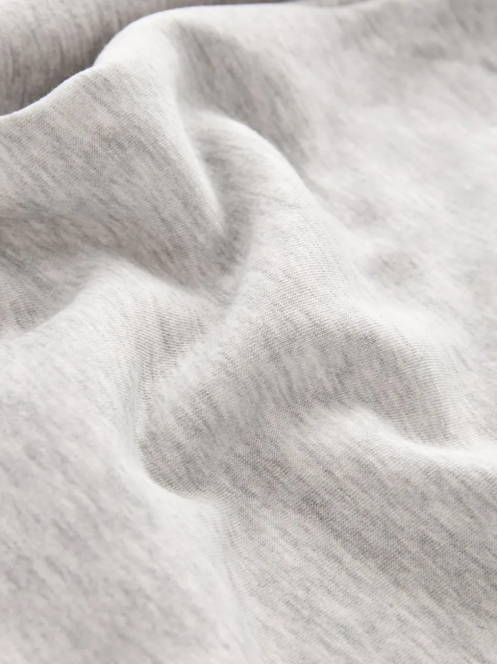 Grijs - Self. joggingbroek met boorden