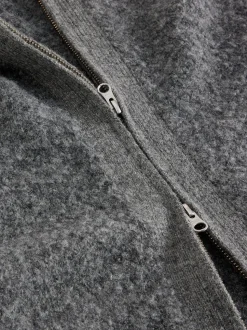 Grijs - White Stuff Boucle Gilet