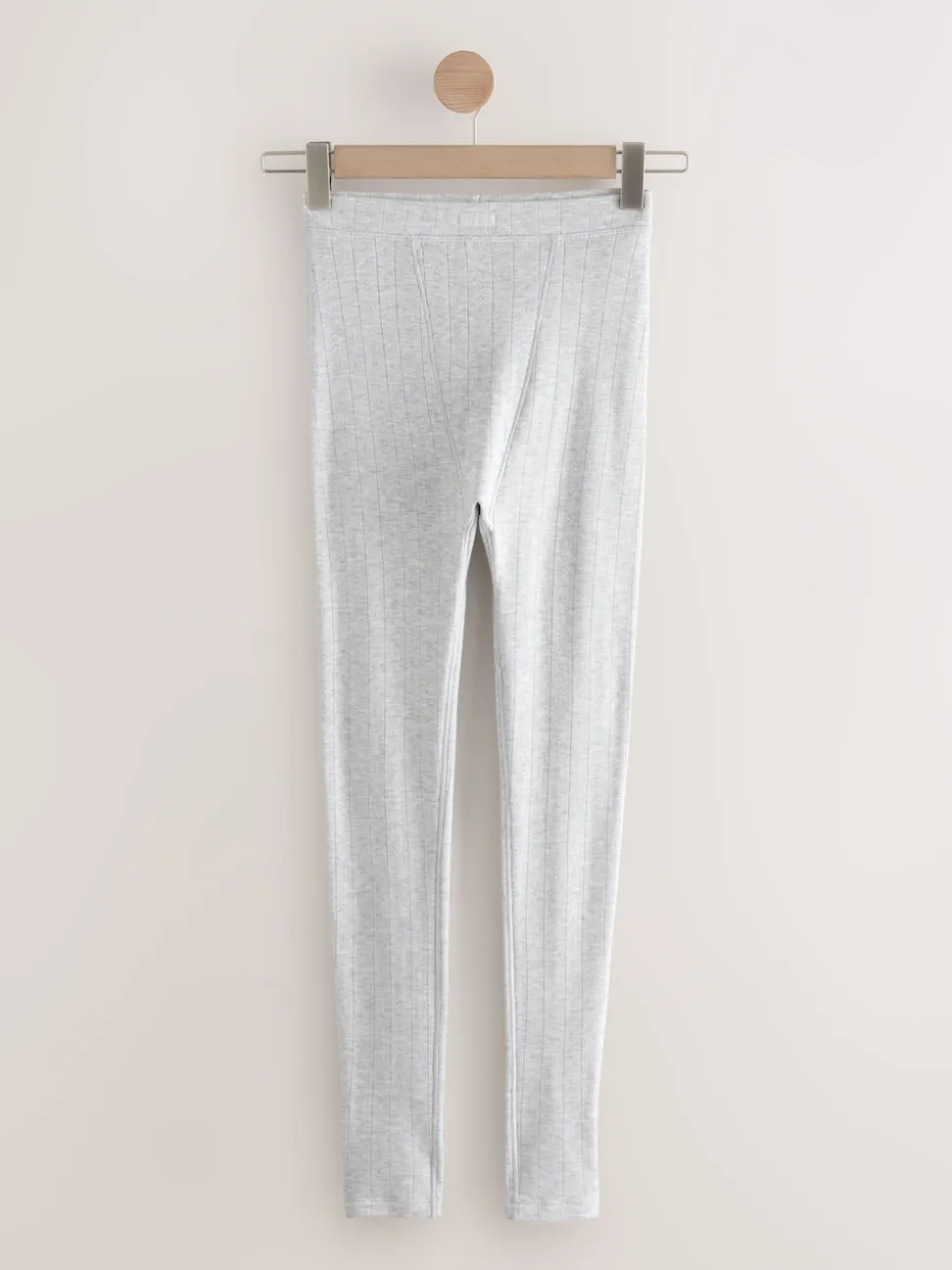 Grijs gemêleerd - Thermal Maximum Warmth Cosy Pointelle Leggings