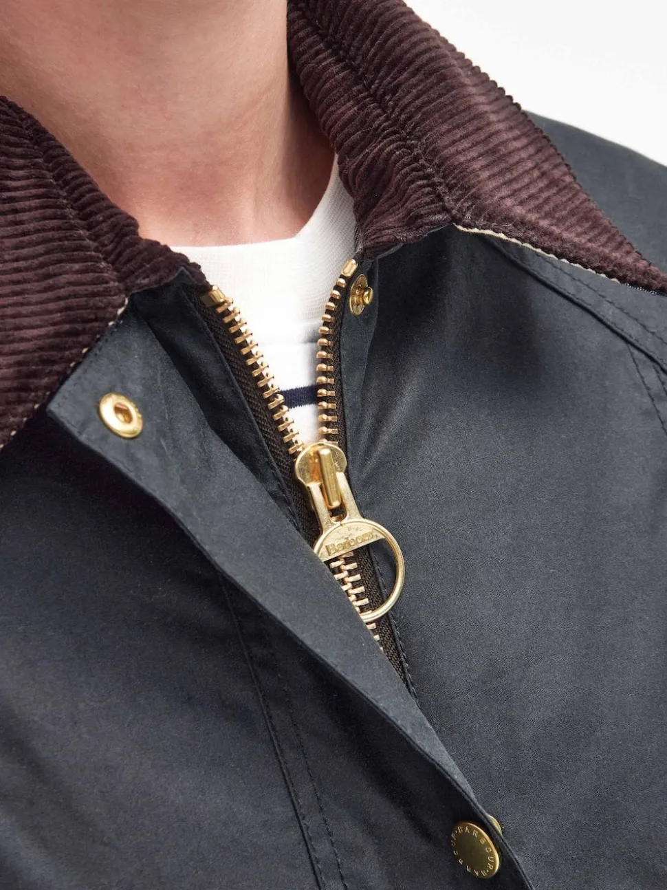 Grijs-groen - Barbour® Modern Beadnell Wax Jacket