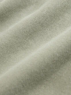 Grijs-groen - Supersoft Peached Essentials sweatshirt met ronde hals en naaddetail