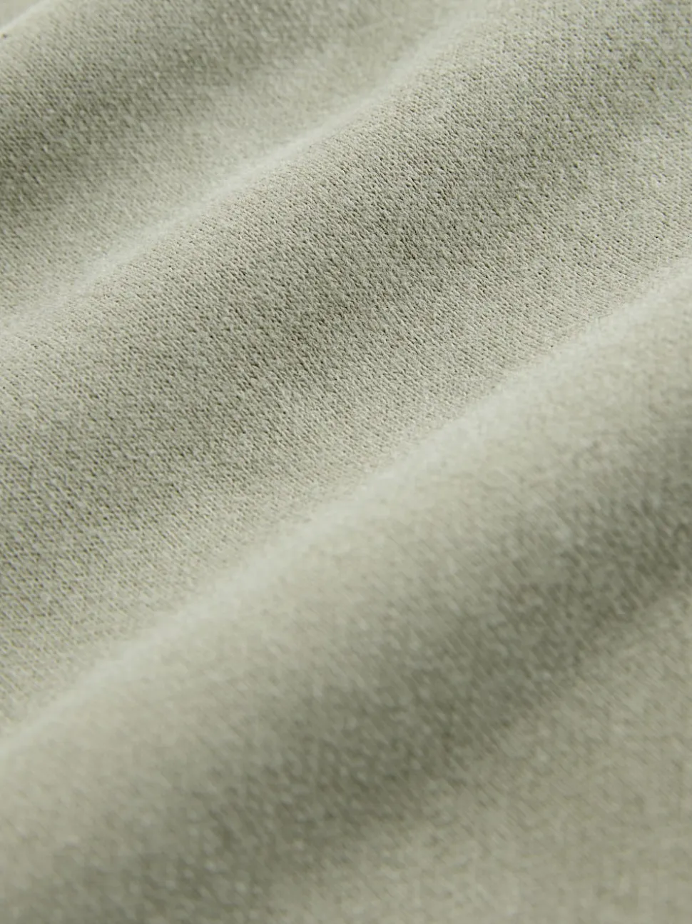 Grijs-groen - Supersoft Peached Essentials sweatshirt met ronde hals en naaddetail