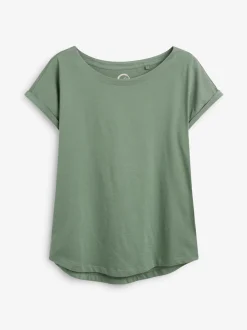 Grijs/wit/zwart/marineblauw/kakigroen - Set van 5 T-shirts met kapmouwtjes