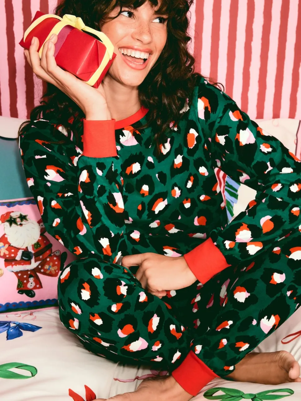 Groen - Eleanor Bowmer 100% Cotton Pyjamas