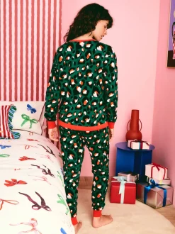 Groen - Eleanor Bowmer 100% Cotton Pyjamas