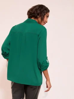 Groen - Friends Like These Tab Sleeve Utility Pocket Shirt