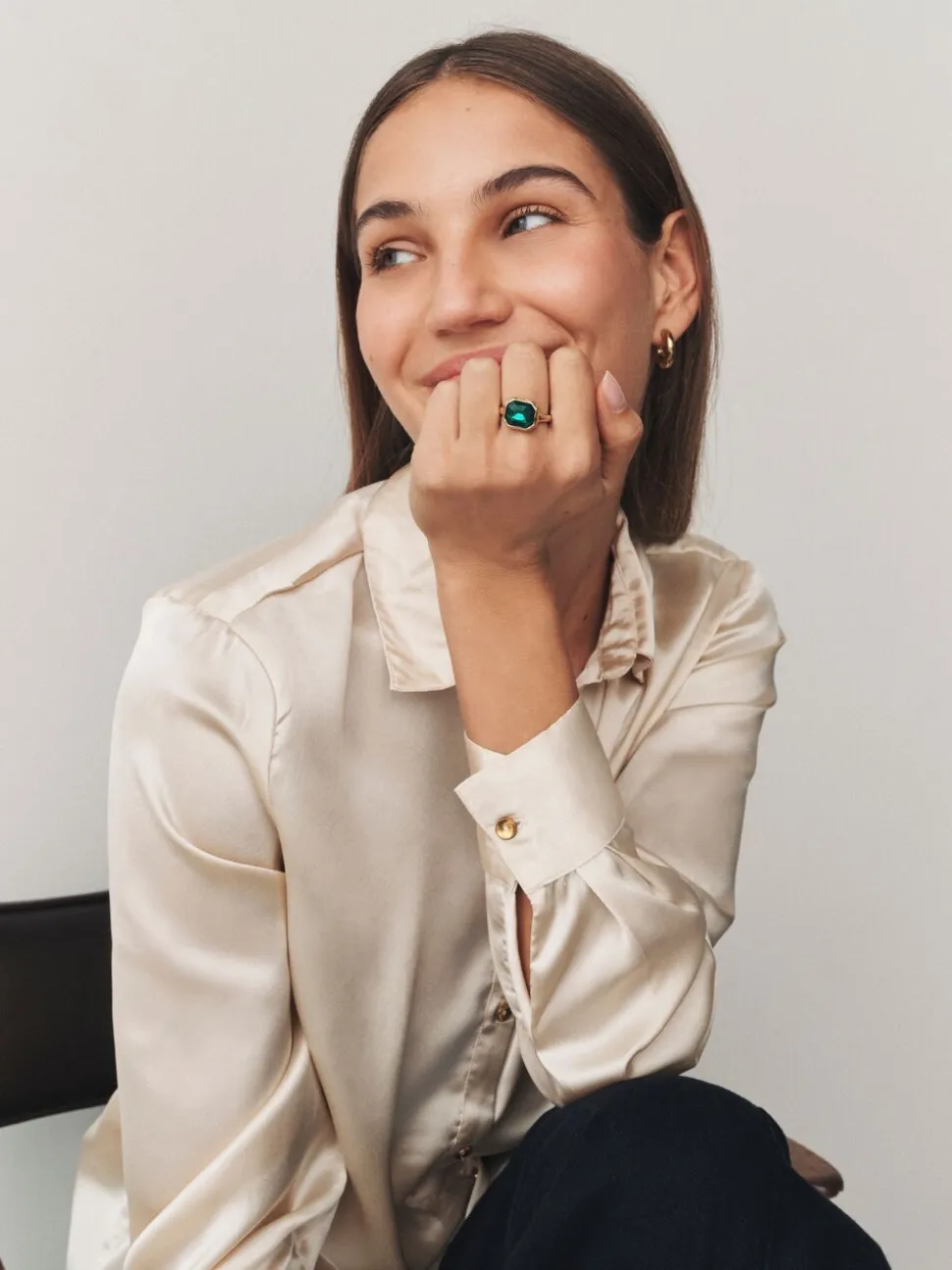 Groen - Jewel Stone Ring