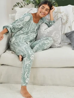 Groen - Laura Ashley pyjama's