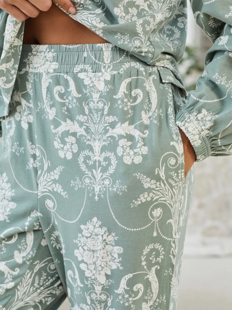 Groen - Laura Ashley pyjama's