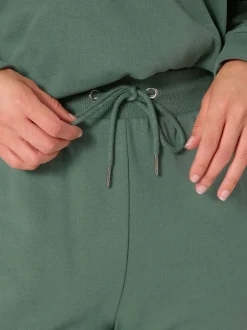 Groen - Long Tall Sally - Joggingbroek met boorden