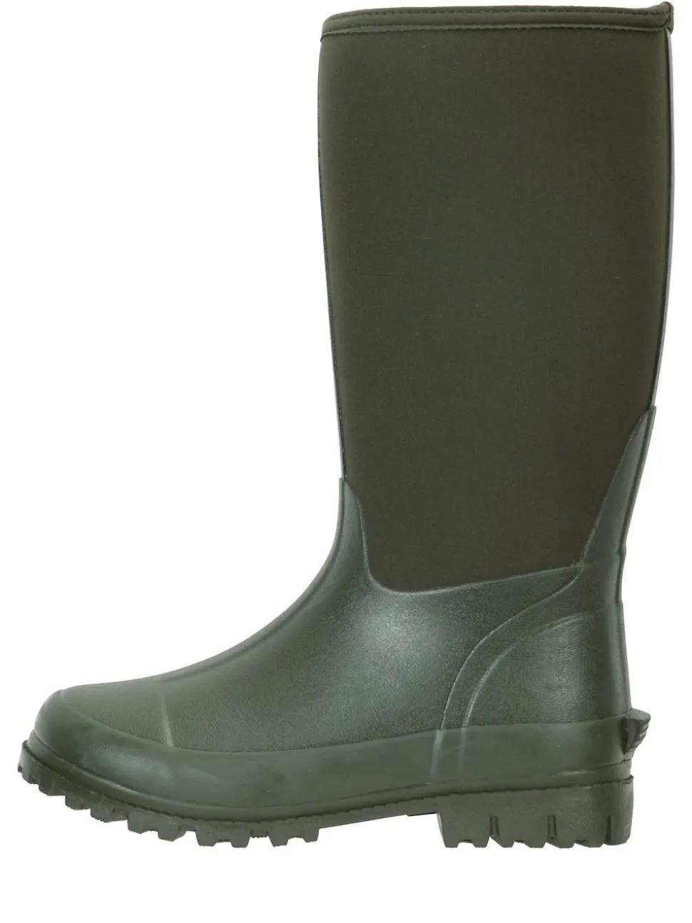 Groen - Mountain Warehouse hoge waterbestendige Mucker laarzen met neopreen voor dames