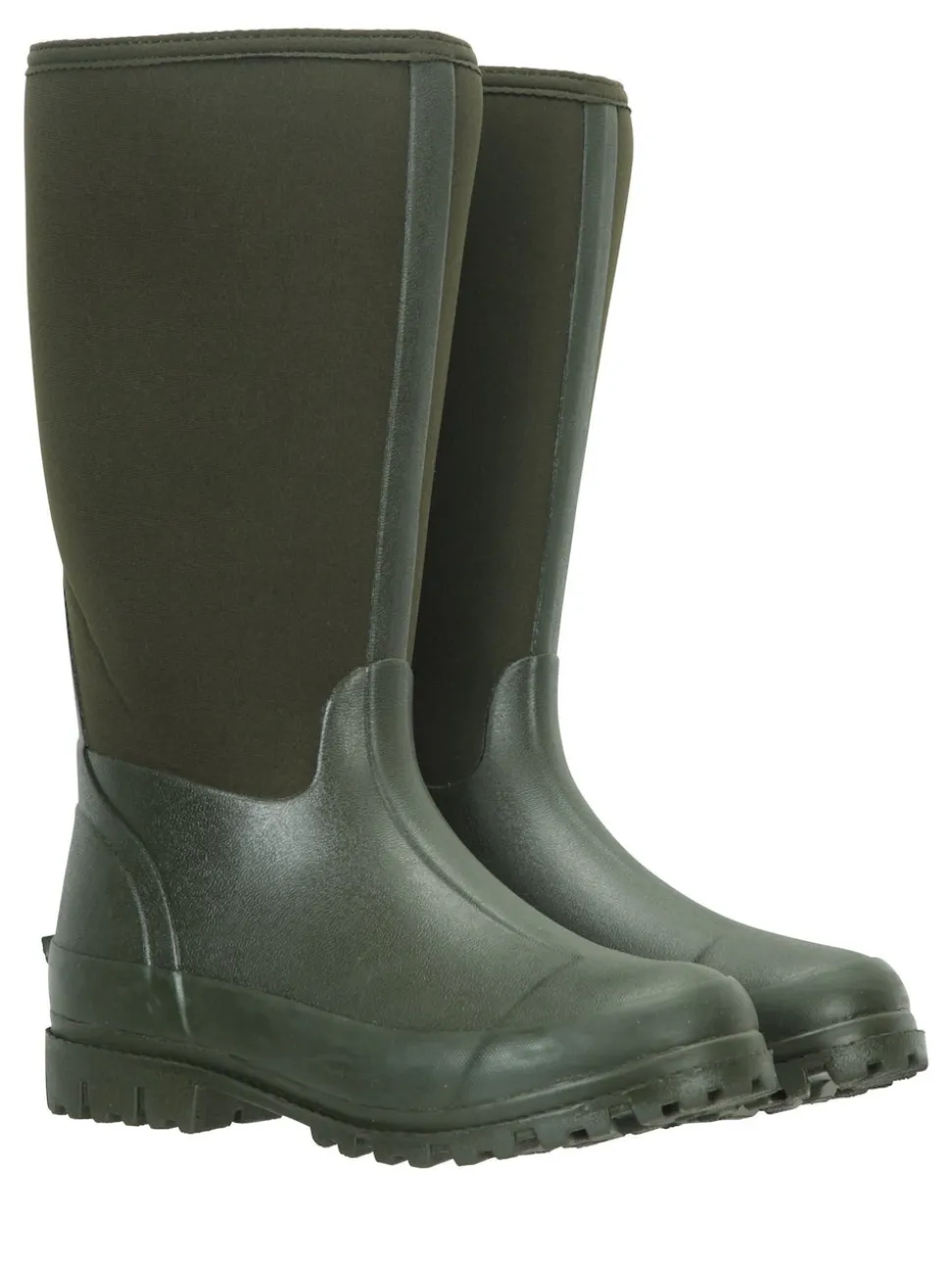 Groen - Mountain Warehouse hoge waterbestendige Mucker laarzen met neopreen voor dames