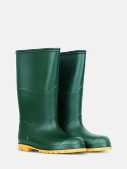 Groen - Muddy Puddles klassieke waterdichte regenlaarzen