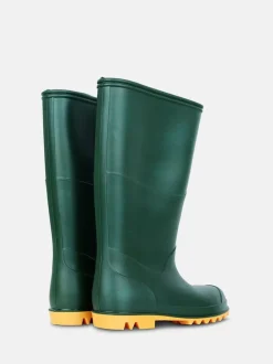 Groen - Muddy Puddles klassieke waterdichte regenlaarzen