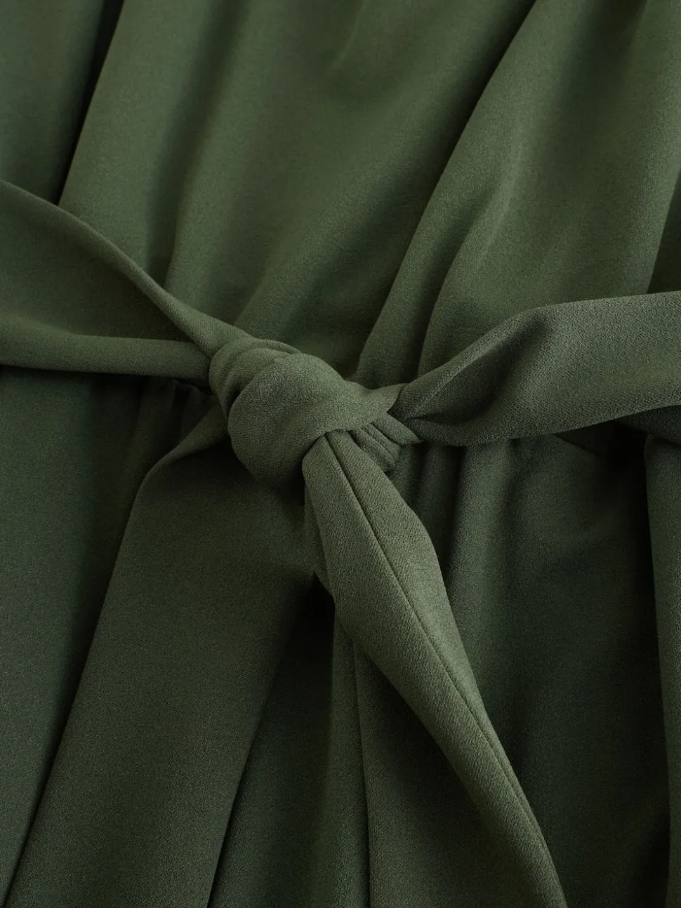 Groen - Occasion Cowl Neck Sleeveless Jersey Jumpsuit