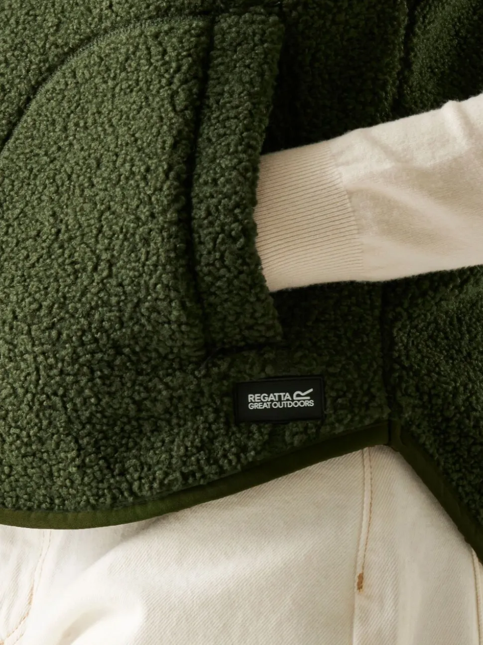 Groen - Regatta Frankie Borg Bodywarmer Fleece