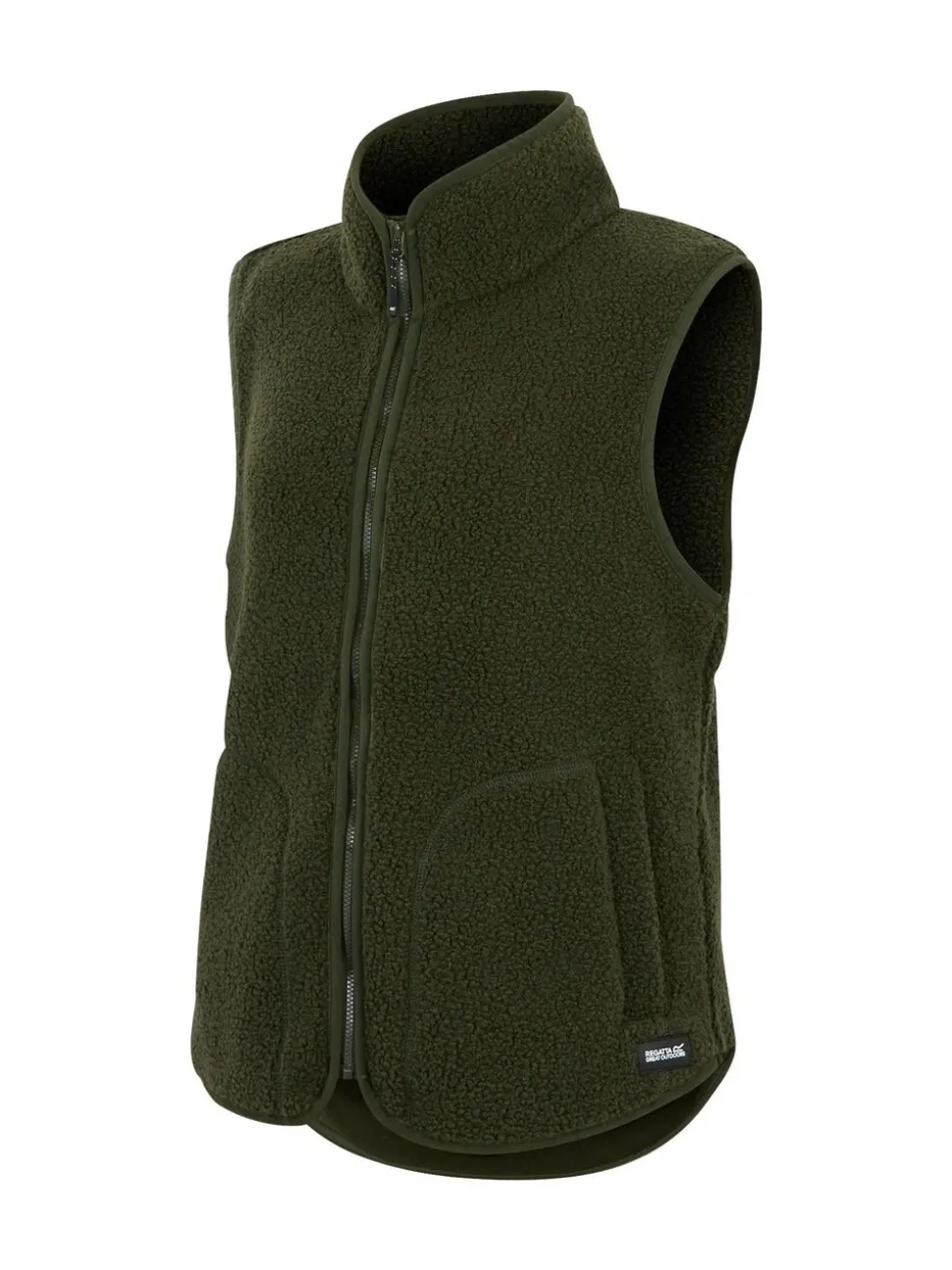 Groen - Regatta Frankie Borg Bodywarmer Fleece