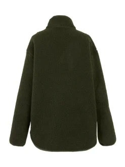 Groen - Regatta Frankie Borg fleece met halve rits
