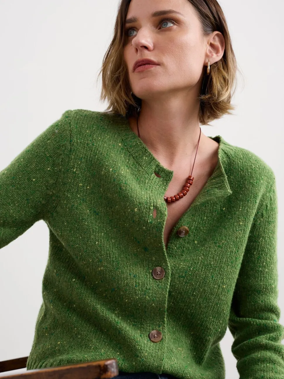 Groen - Seasalt Cornwall - Dawson Pick vest