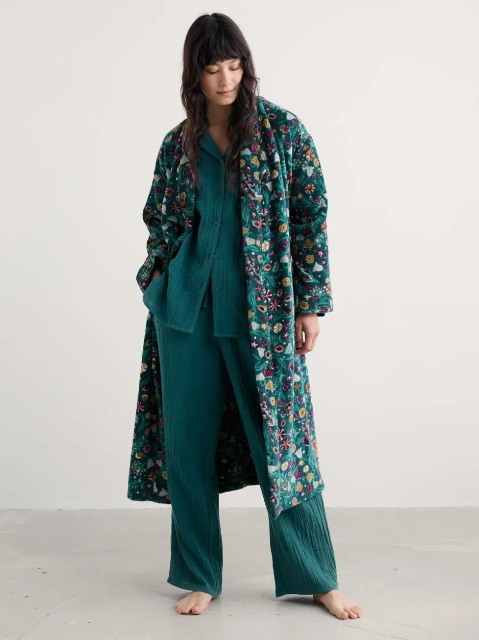 Groen - Seasalt Cornwall Hushing Robe