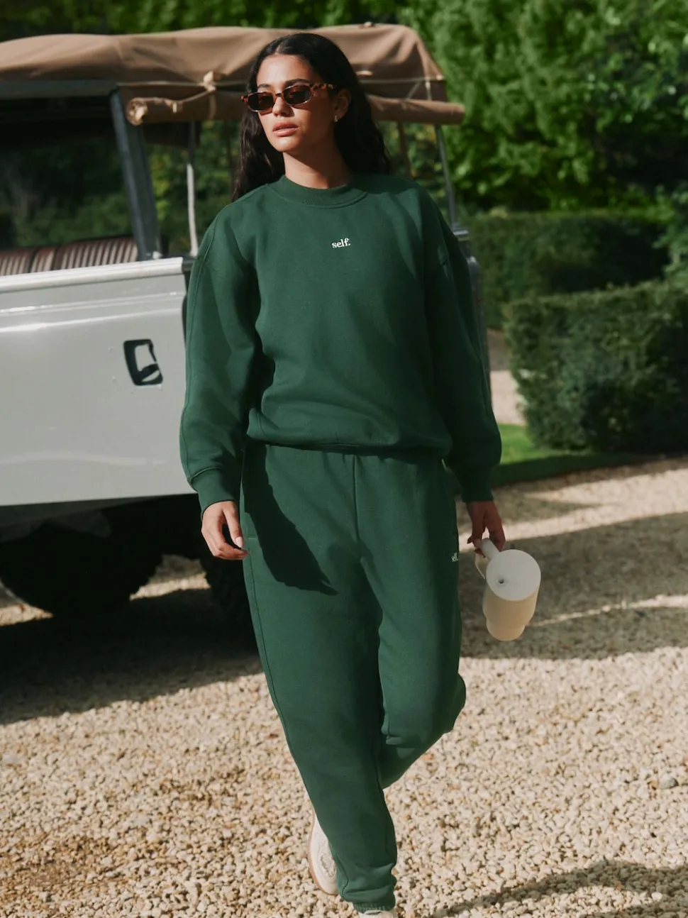 Groen - Self. sweatshirt