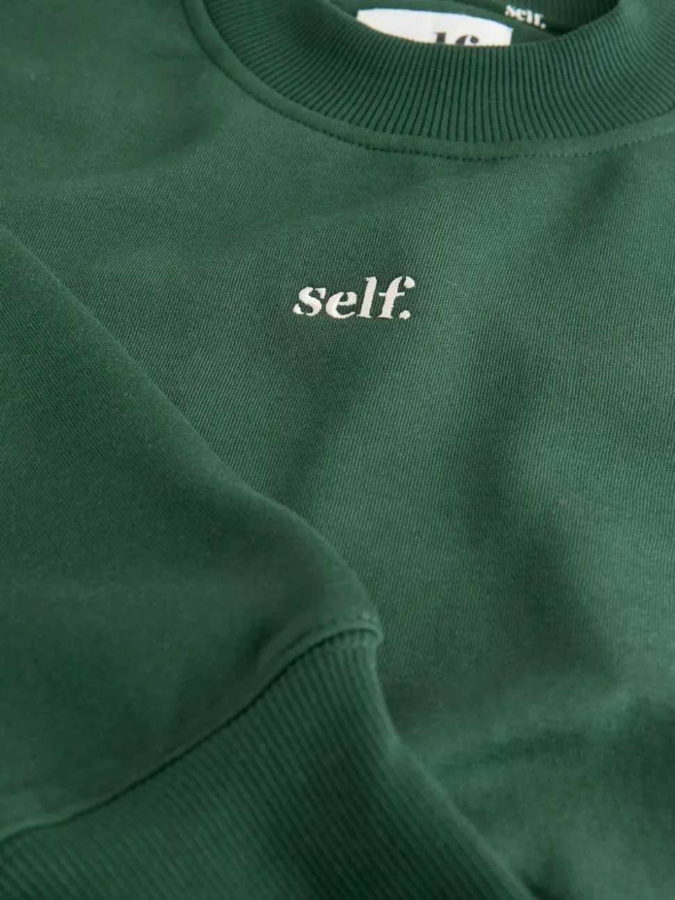 Groen - Self. sweatshirt