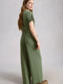Groen - White Stuff Sandy Jersey Jumpsuit