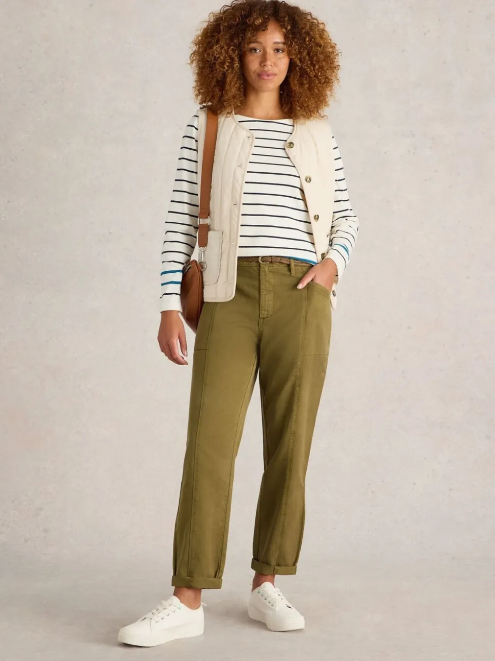Groen - White Stuff Thea broek
