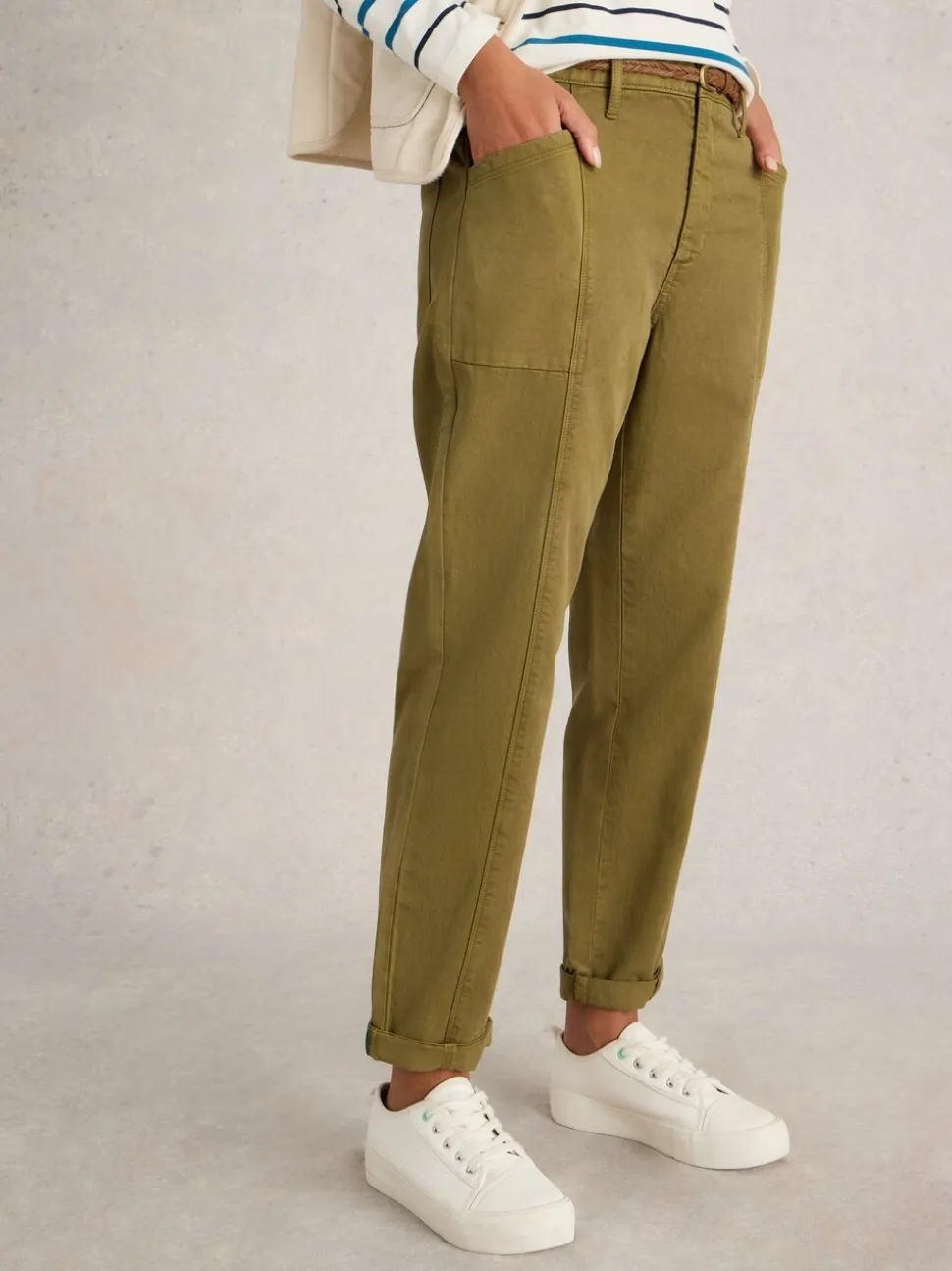 Groen - White Stuff Thea broek