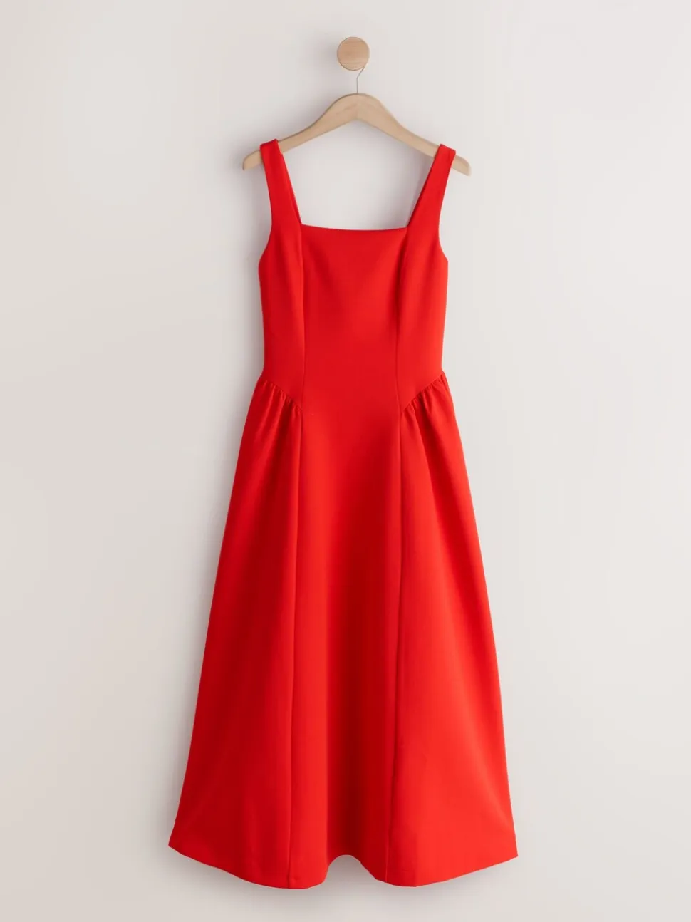 Helder rood - Occasion Cinched Waist Maxi Dress