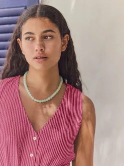Helderoze/rood - Belted Summer Playsuit