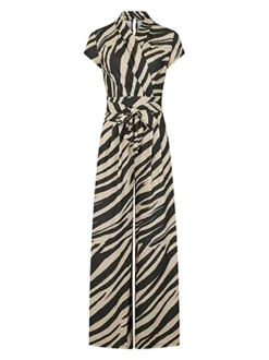 HotSquash jumpsuit met wijde pijpen