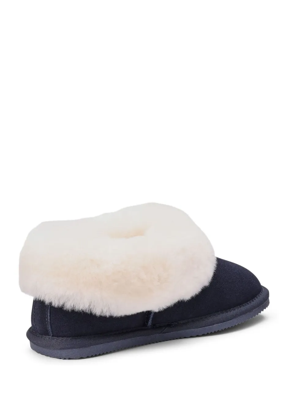Hotter Navy Regular Fit Hug Slip-On Slippers