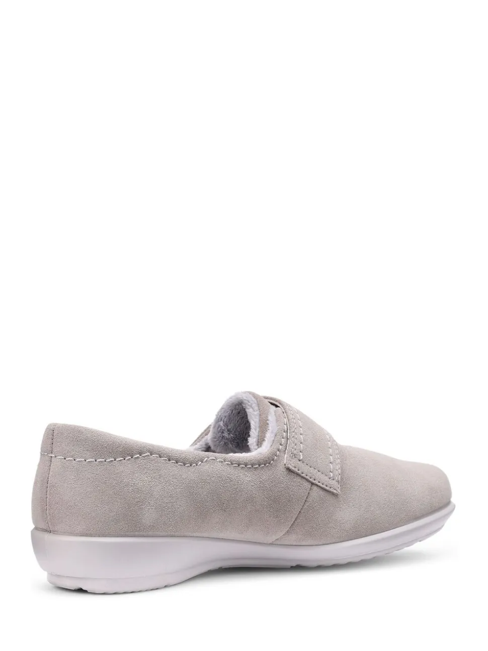 Hotter Wide Fit Toasty Touch Fastening Slippers