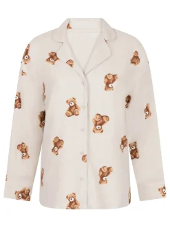 Hunkemoller Grey Flannel Twill Bear Jacket