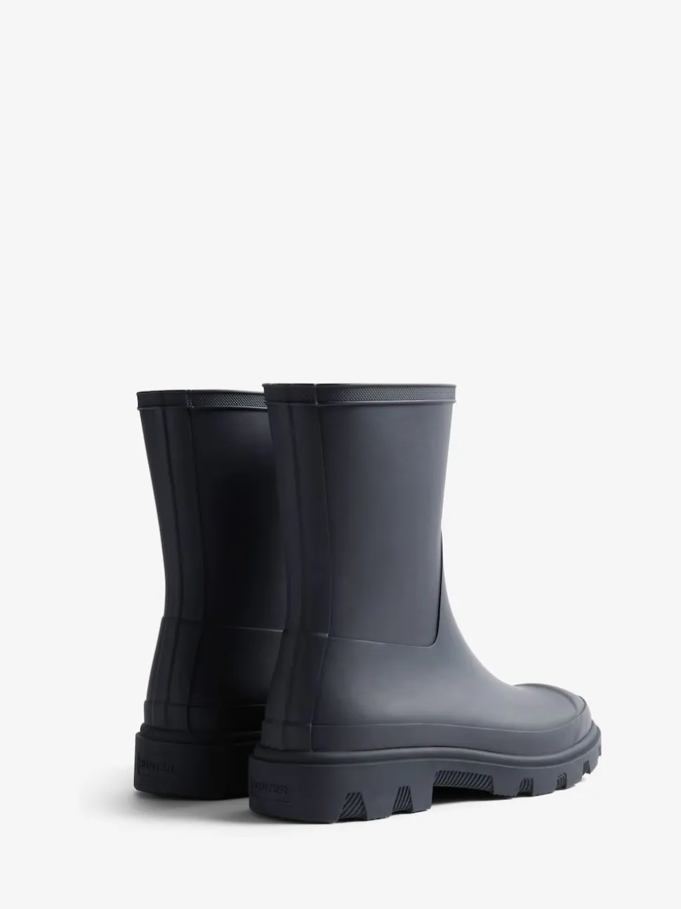 Hunter blauwe Downpour korte regenlaarzen