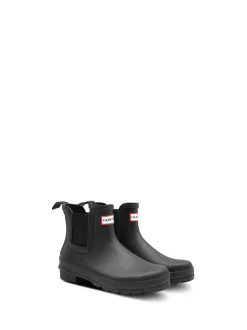 Hunter Original Chelsea Laarzen Zwart voor dames