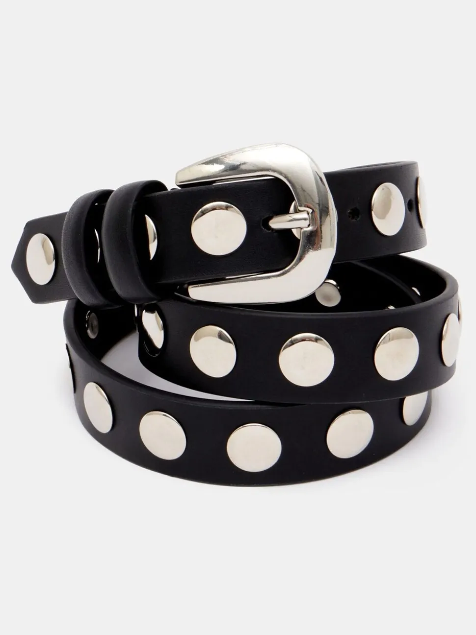 Hush Seren leren riem met studs