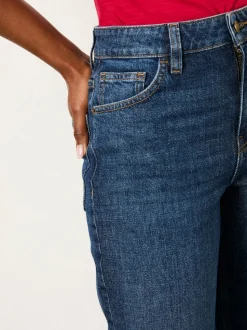 Indigoblauw - FatFace Taper Leg Jean