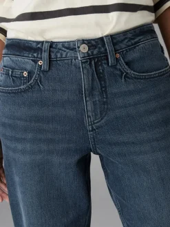 Inktblauw - Boyfriend-jeans
